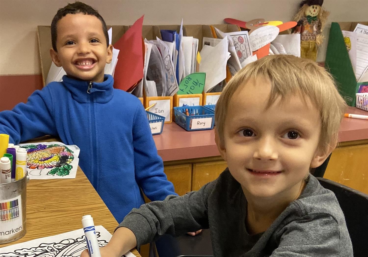  Kindergarten boys